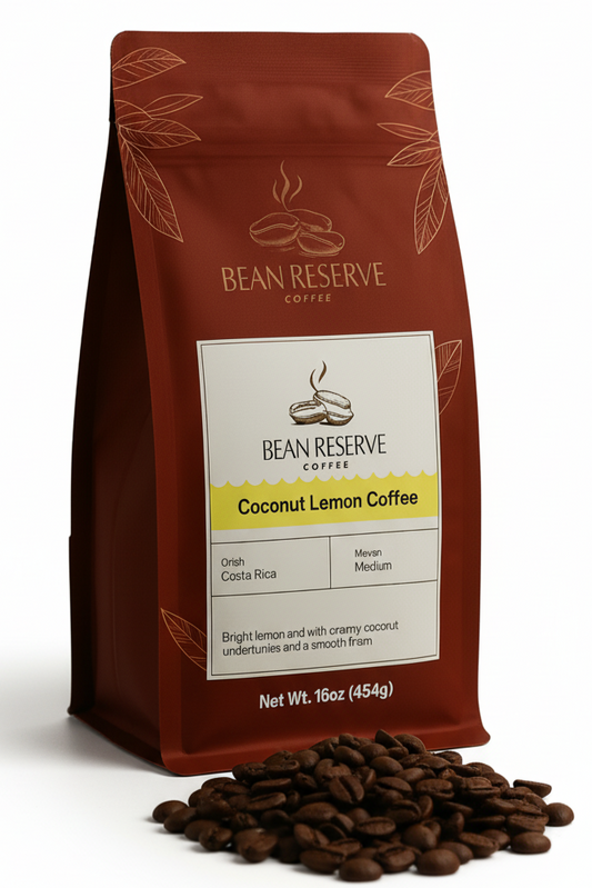 Coconut Lemon Coffee Beans - Costa Rica